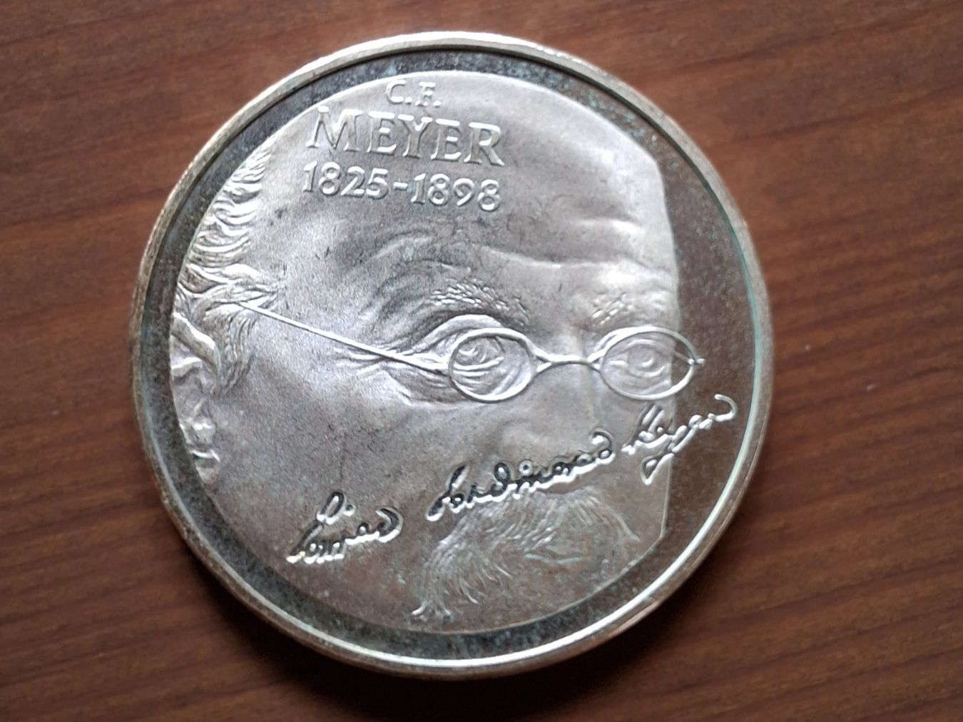 Alle Münzen: 20 CHF - Pièce commémorative 1998 – Gebraucht aus St. Ursen von leotti11