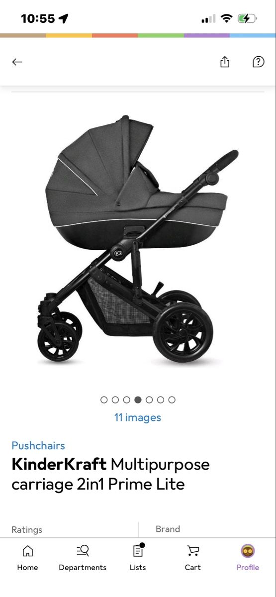 Kinderkraft Carrozzine: Kinderwagen-Set stroller +baby bassinet – Usato da Zollikon venduto da Animis89 8