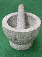Stein - Mörser mit Stössel 