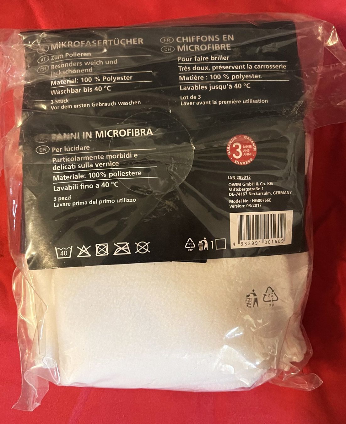 Prodotti per la cura: Ultimate Speed 3 x Mikrofasertücher – Nuovo e nell'imballaggio originale da Oftringen venduto da Vucki 1