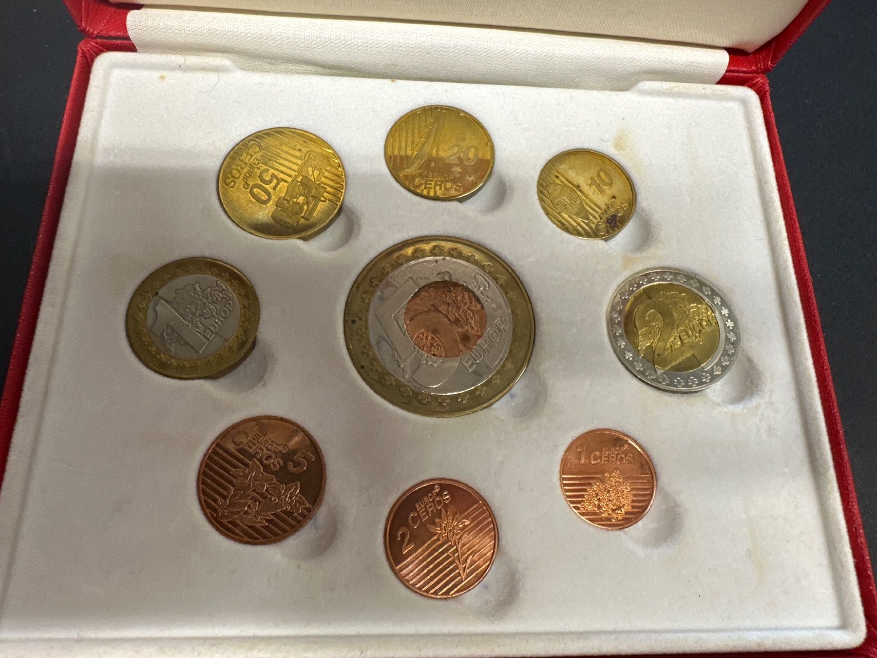 Medaillen: Probesatz Schweiz 2003 – Neu und originalverpackt aus Herisau von herau 1