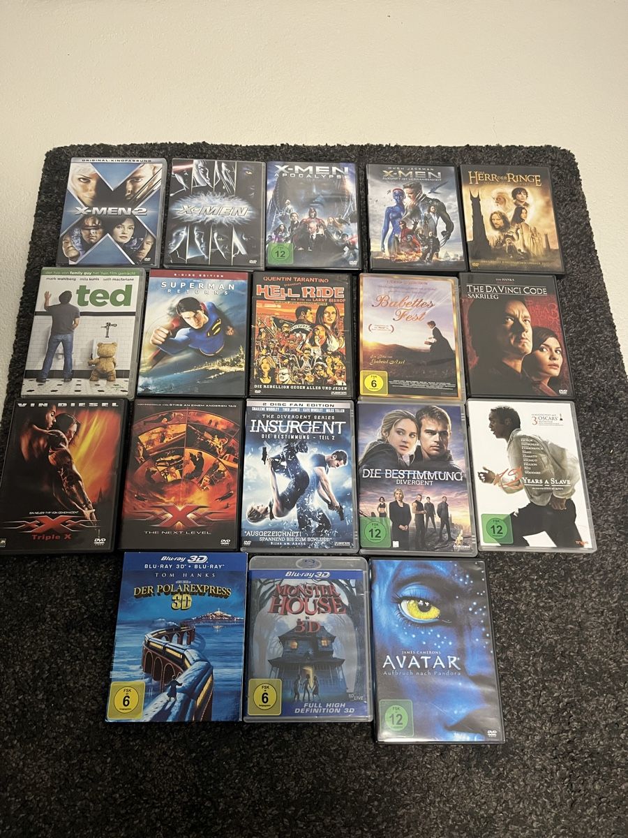 Tutti i DVDs: 18 DVDs und Blu-rays gemischt – Usato da Jona venduto da Villar10101010