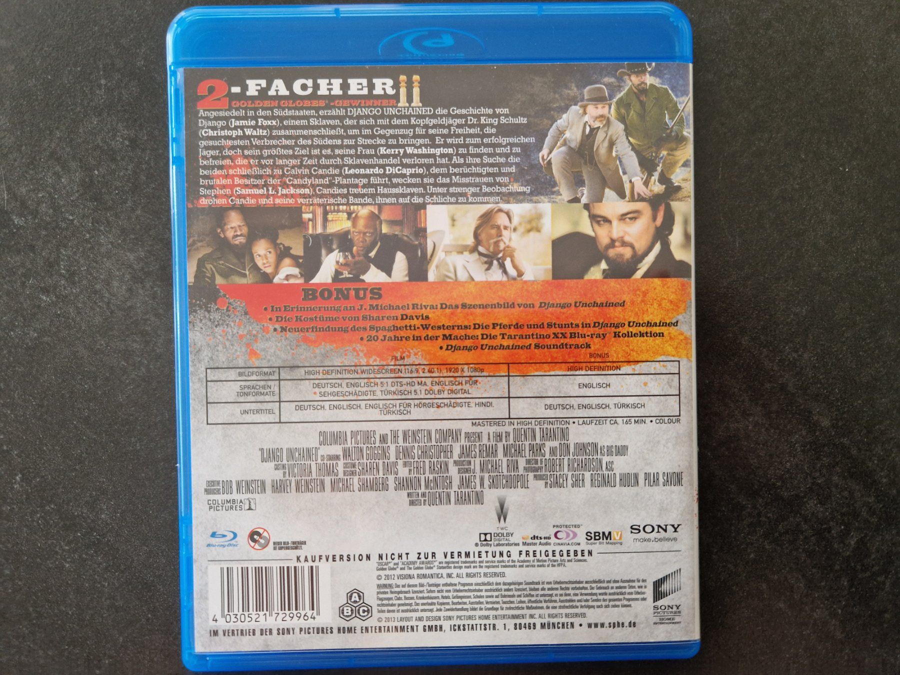 Tutti i DVDs: Django Blu-Ray Topzustand – Usato da Buchs SG venduto da Herc01 2