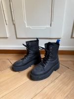 FILLING PIECES - Leder Stiefelette schwarz 38