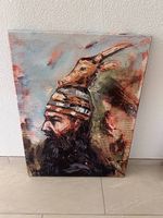 Portrait von Skanderbeg - von Saranda Xhemajli