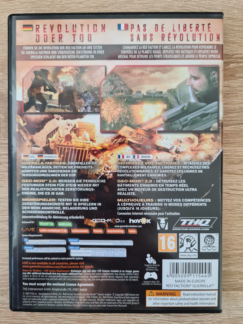 Spiele: Red Faction Guerrilla (Multilanguage) - PC – Gebraucht aus Carouge GE von Franllo 1