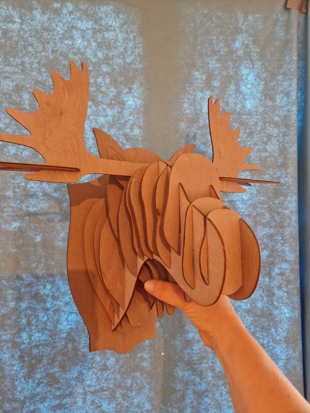 Toutes les décorations: Elch Deko aus Holz – D'occasion à Benken SG par Idi
