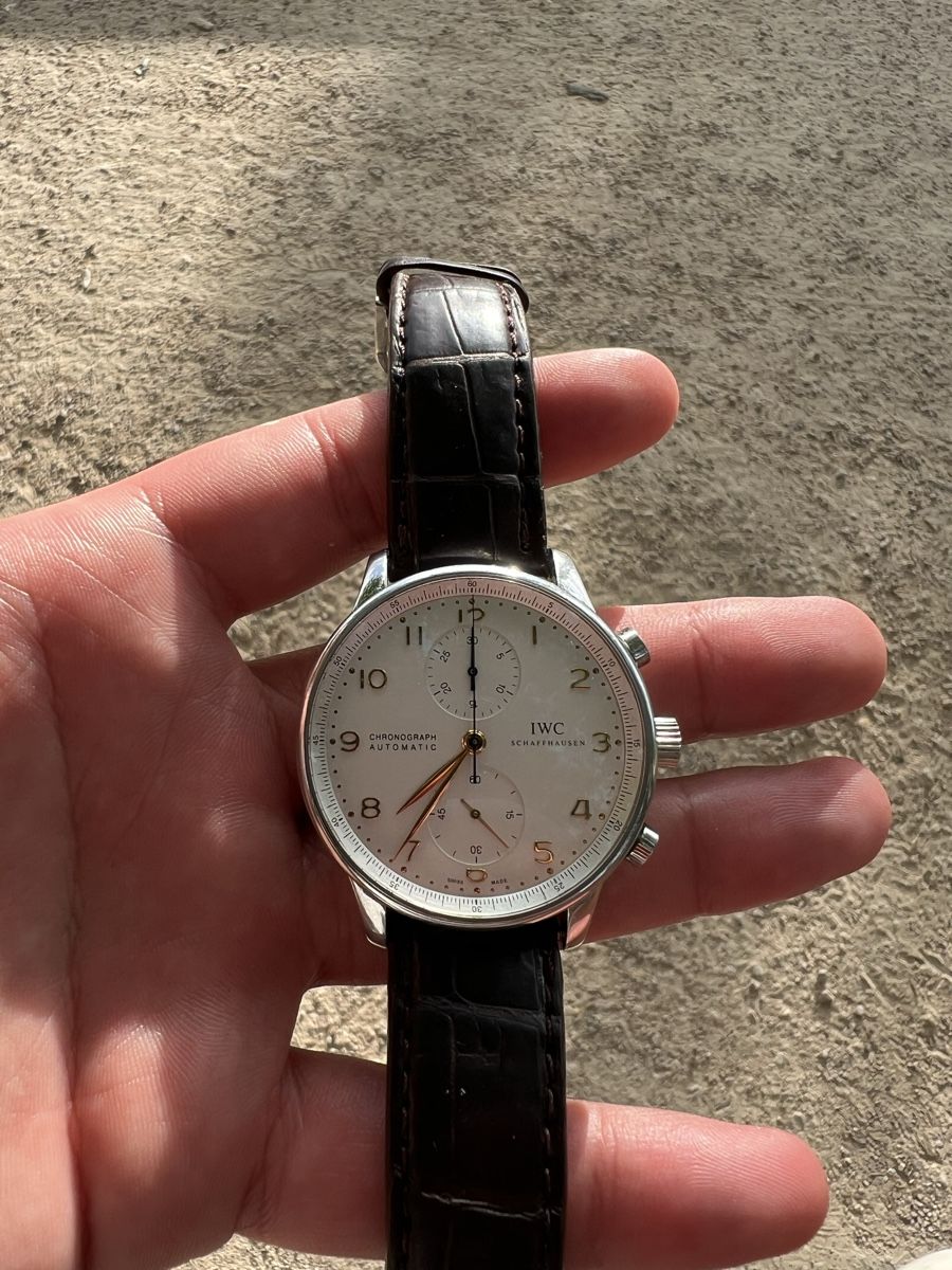 IWC Orologi: IWC Portuguese Chronograph 3714-01 – Usato da Lausanne venduto da Afaq 1