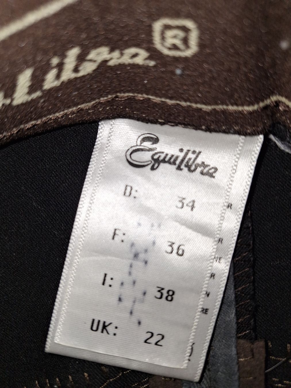 Felix Bühler Pantaloni: Reithose von Equilibre, sieht aus wie neu, Grösse 34 – Usato da Fraubrunnen venduto da amilu10 3