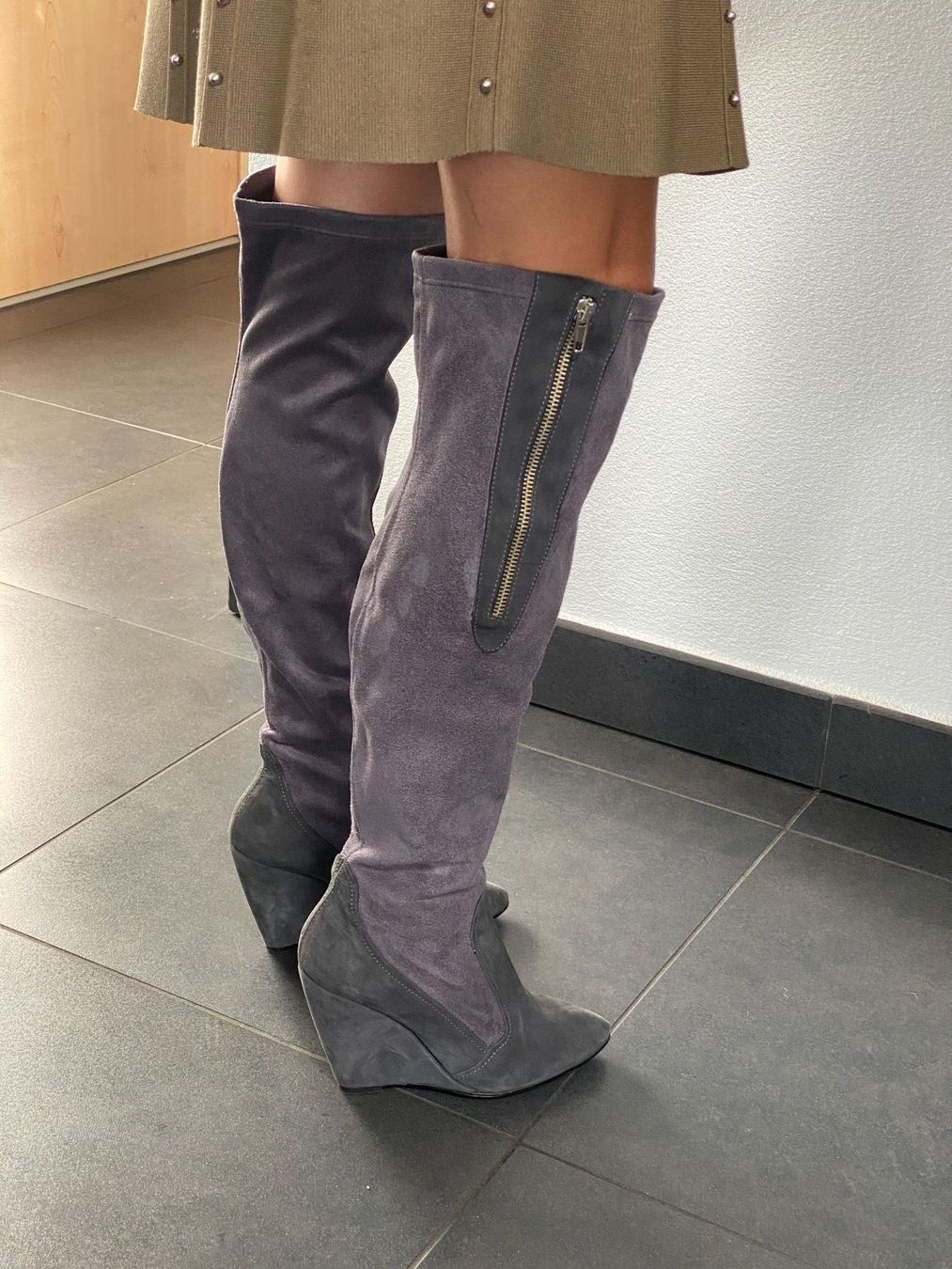 Scarpe da donna: Cuissarde cuir Neuve T37 – Nuovo (secondo la descrizione) da Porrentruy venduto da SYANKA 1