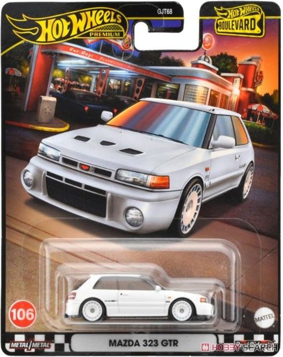 Hot Wheels Modellini d'auto: Hot Wheels - Mazda 323 GTR – Nuovo e nell'imballaggio originale da Toffen venduto da daenuu