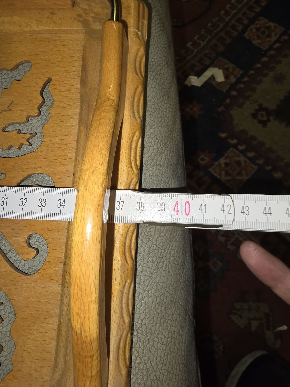 Servierplatten: Holztablett / Serviertablar Vintage (2) – Gebraucht aus Rorschach von TimelessTrading 2