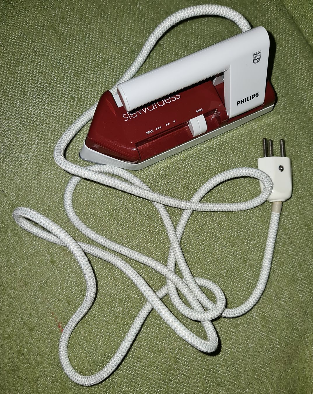 Philips Bügeleisen: Fer à repasser de voyage / Stewardess. – Gebraucht aus Cortaillod von signep 2