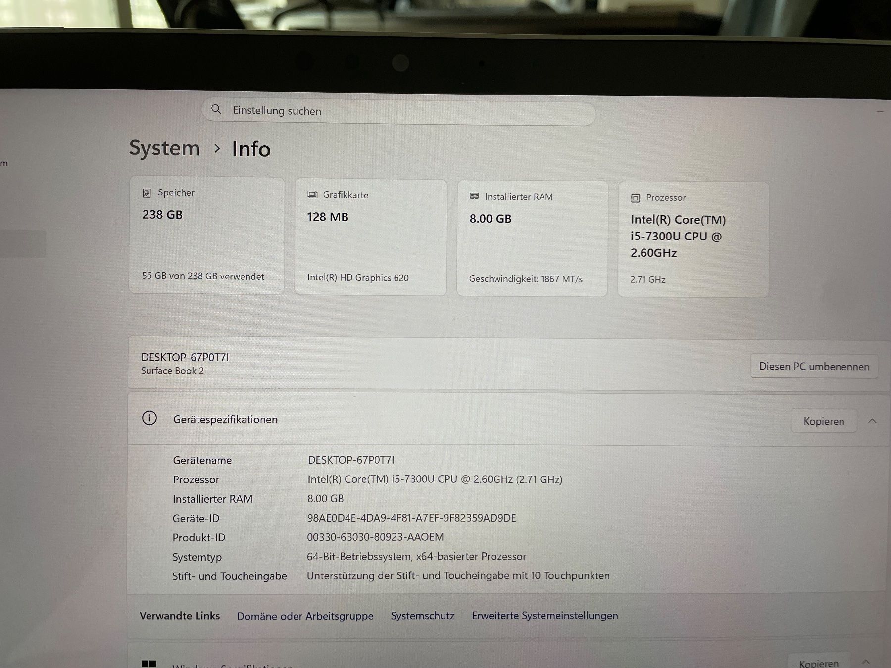 Microsoft Notebook: Surface Book 2 – Usato da Aarau venduto da Noah148 9