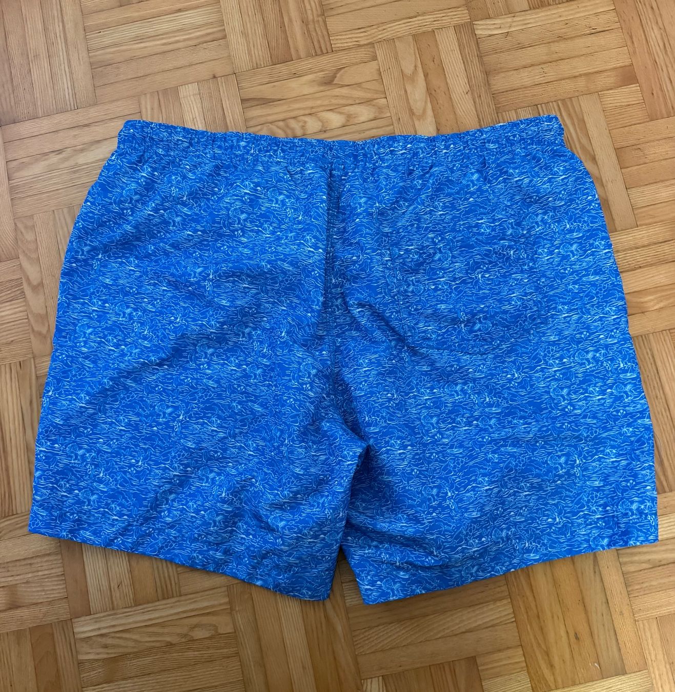 Napapijri Costumi da bagno: Napapijri Badehose, Gr. 3XL, Hellblau mit Muster – Usato da bioggio venduto da lenny023 3