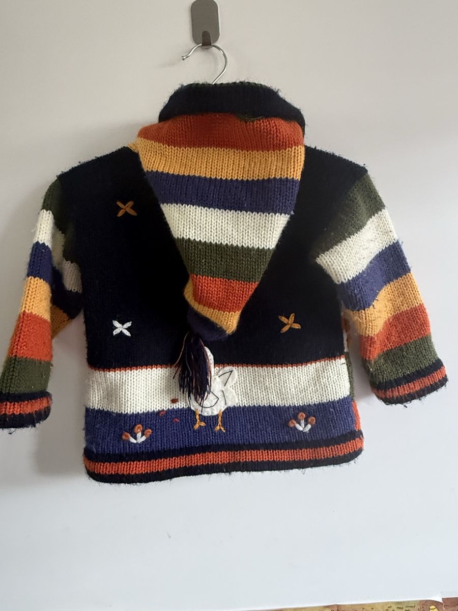Giacche & Cappotti: Kinder Strickjacke mit Kapuze, Grösse 86 – Usato da Bergdietikon venduto da maz_rwm2 1