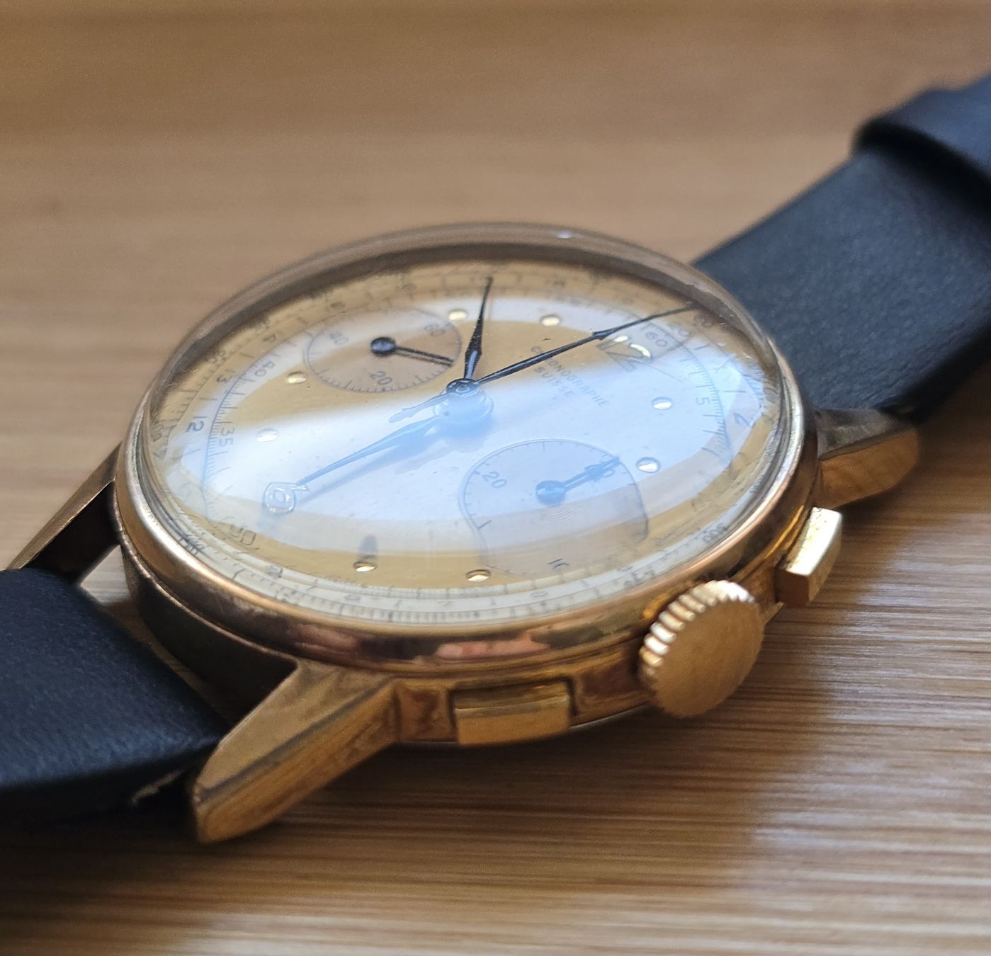 Uhren: Chronographe Landeron 48 – Gebraucht aus Arolla von AC86 3