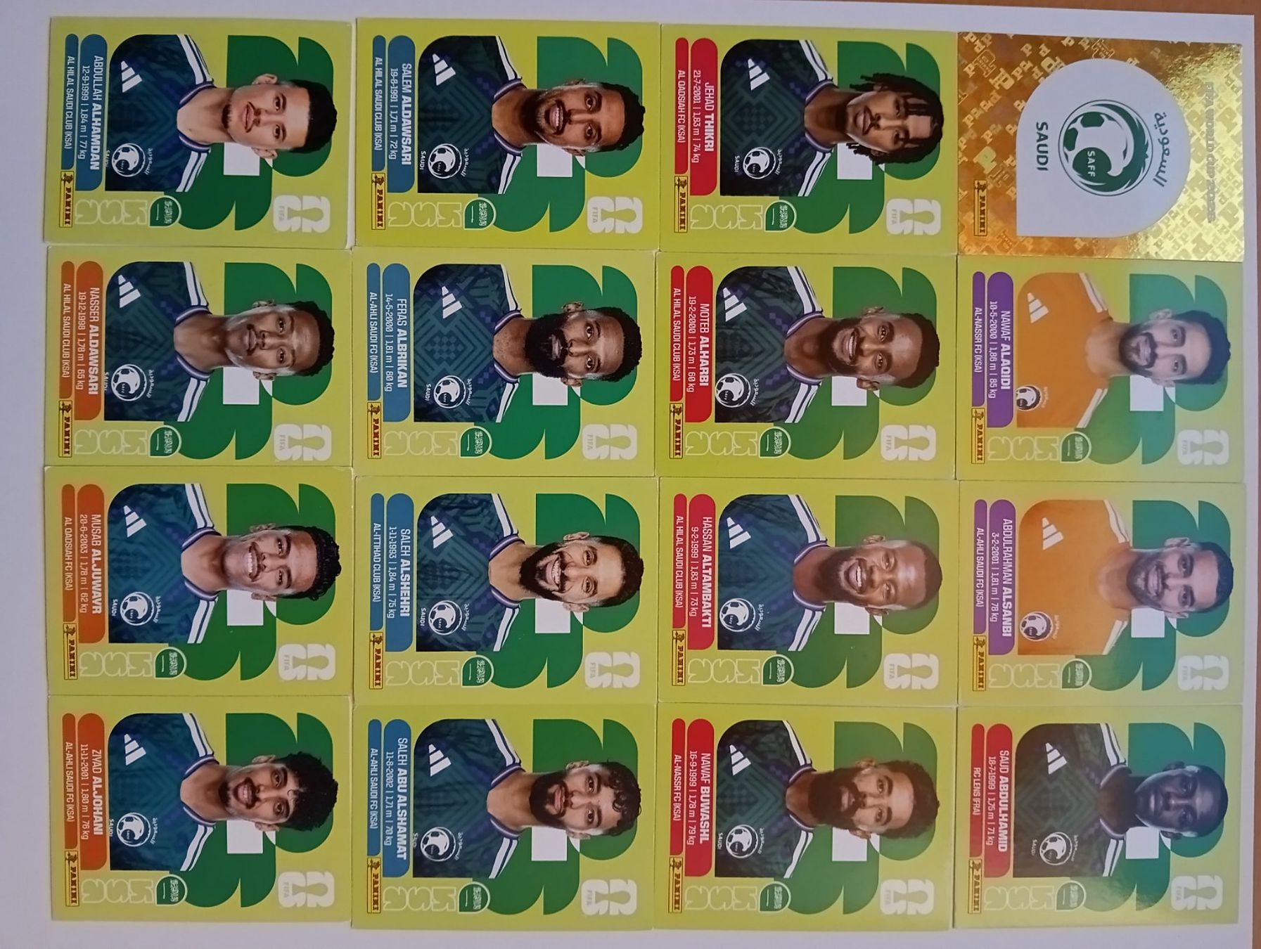 Panini Carte collezionabili: Panini 2026 Saudi Arabien – Nuovo (secondo la descrizione) da Wetzikon ZH venduto da stekun84