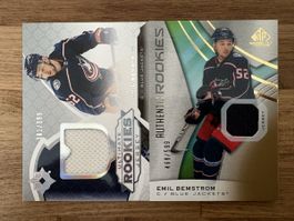 2 x Game Jersey Card Emil Bemström