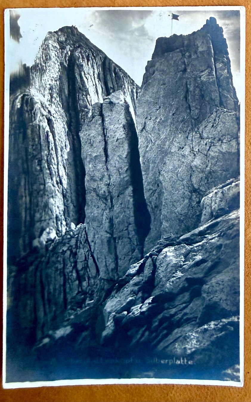 Ansichtskarten: Silberplattenköpfe u. Silberplatte 1929 – Gebraucht aus Lutry von Ediego