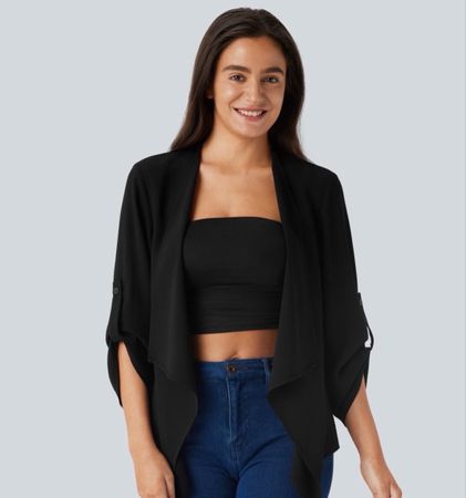 Offene Jacke