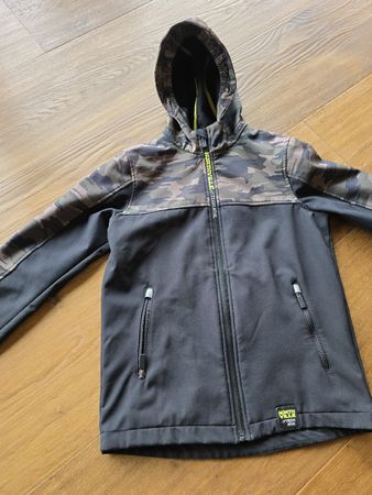 Softshelljacke Northville Camouflage Grösse 152 schwarz