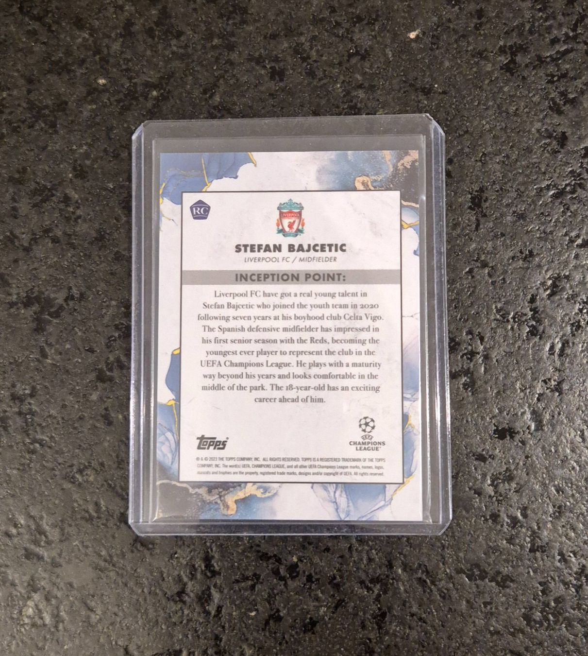 Topps Sammelbilder & Trading cards: Stefan Bajcetic RC - Liverpool - Topps – Neu (gemäss Beschreibung) aus Burg AG von Danoe 1