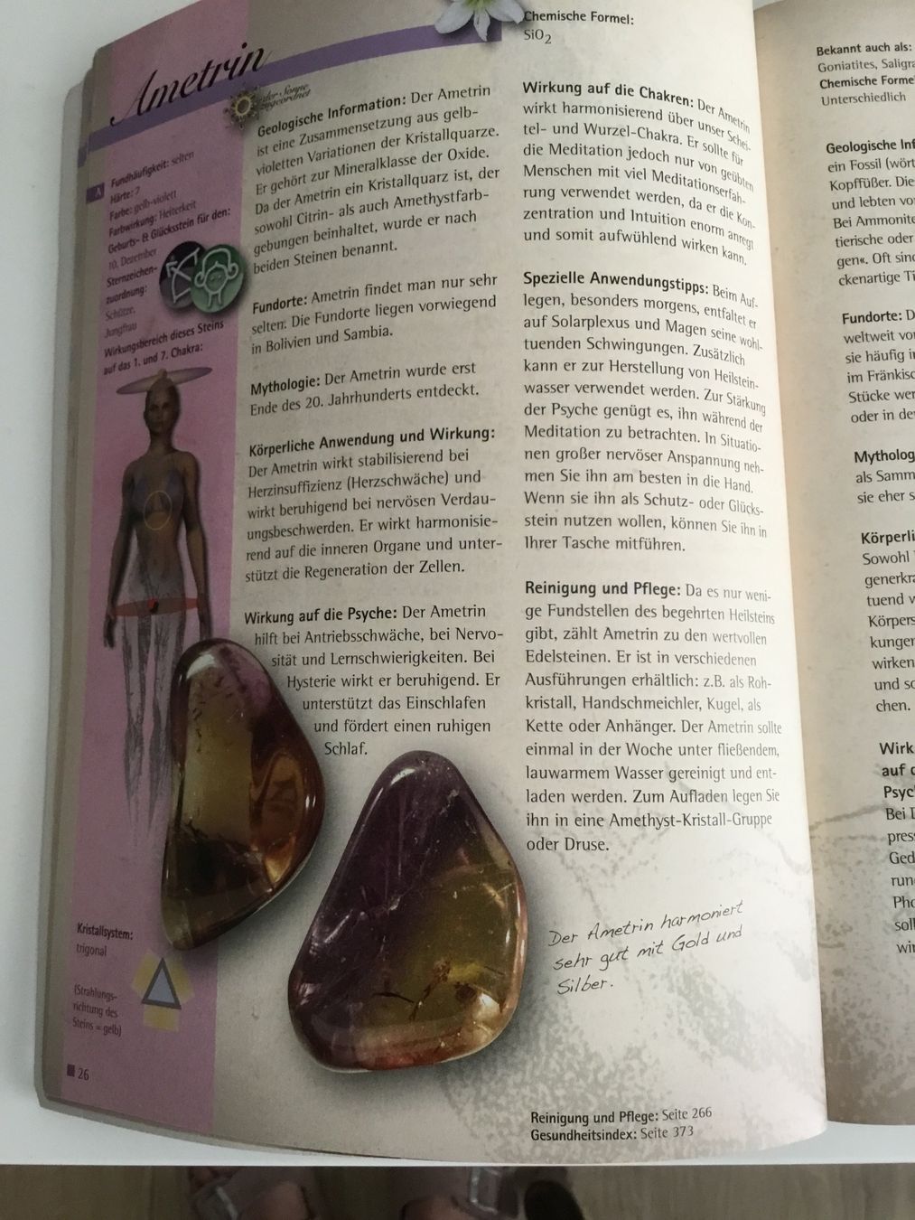 Minerali & Pietre curative: Anhänger Ametrin – Nuovo e nell'imballaggio originale da Doppleschwand venduto da Fortuna5859 3