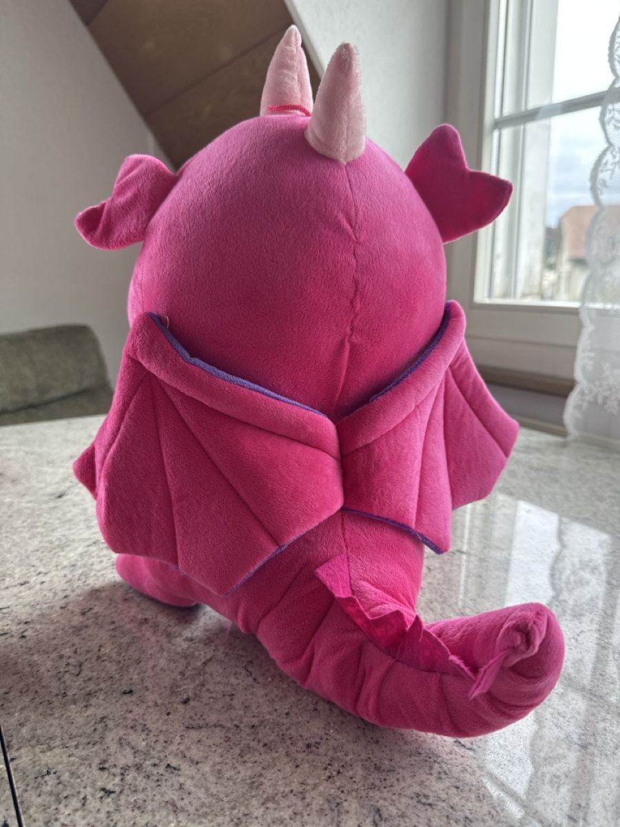 Giocattoli: Plüschdrache pink – Nuovo (secondo la descrizione) da Heiden venduto da Bettyk11. 1