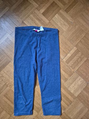 7/8 Leggins blau, Gr. 140