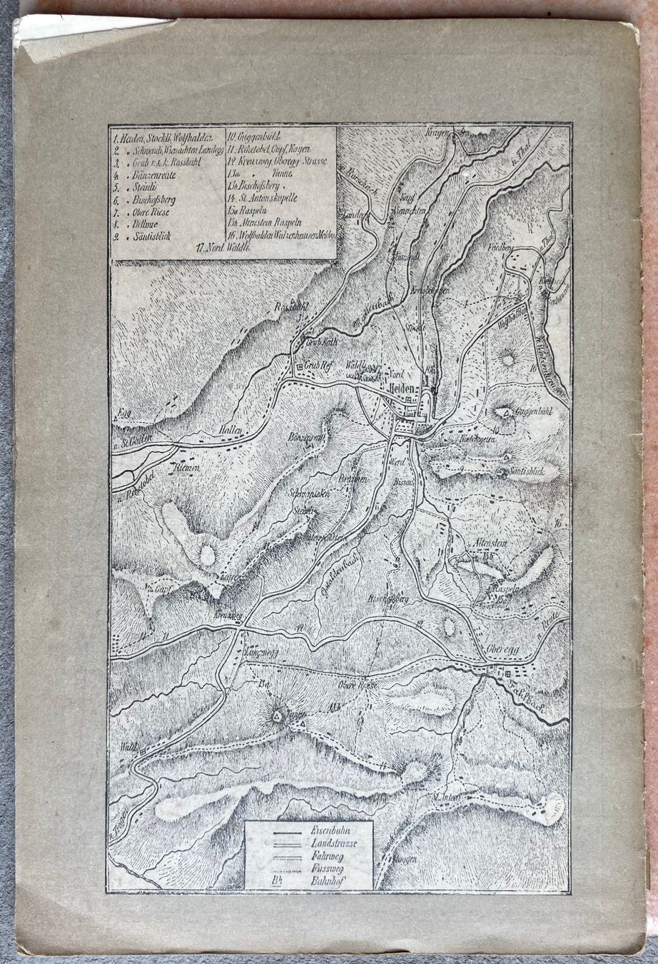 Bücher: Heiden et le chemin de fer Rorschach-Heiden - 1880 – Gebraucht aus Versoix von Decapod 9