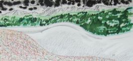 Zeichnung: Some Mountains