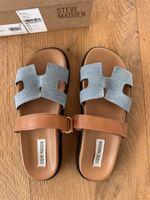 Steve Madden Missile Pantoletten in Denim Multi Gr.39