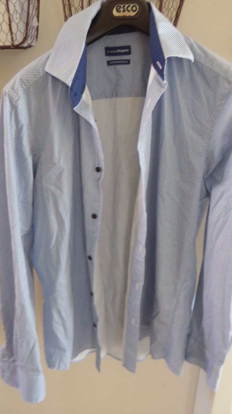 Camicie: 2 schöne mit Muster Herren Hemden Gr 40 – Usato da Sargans venduto da Benziner 3