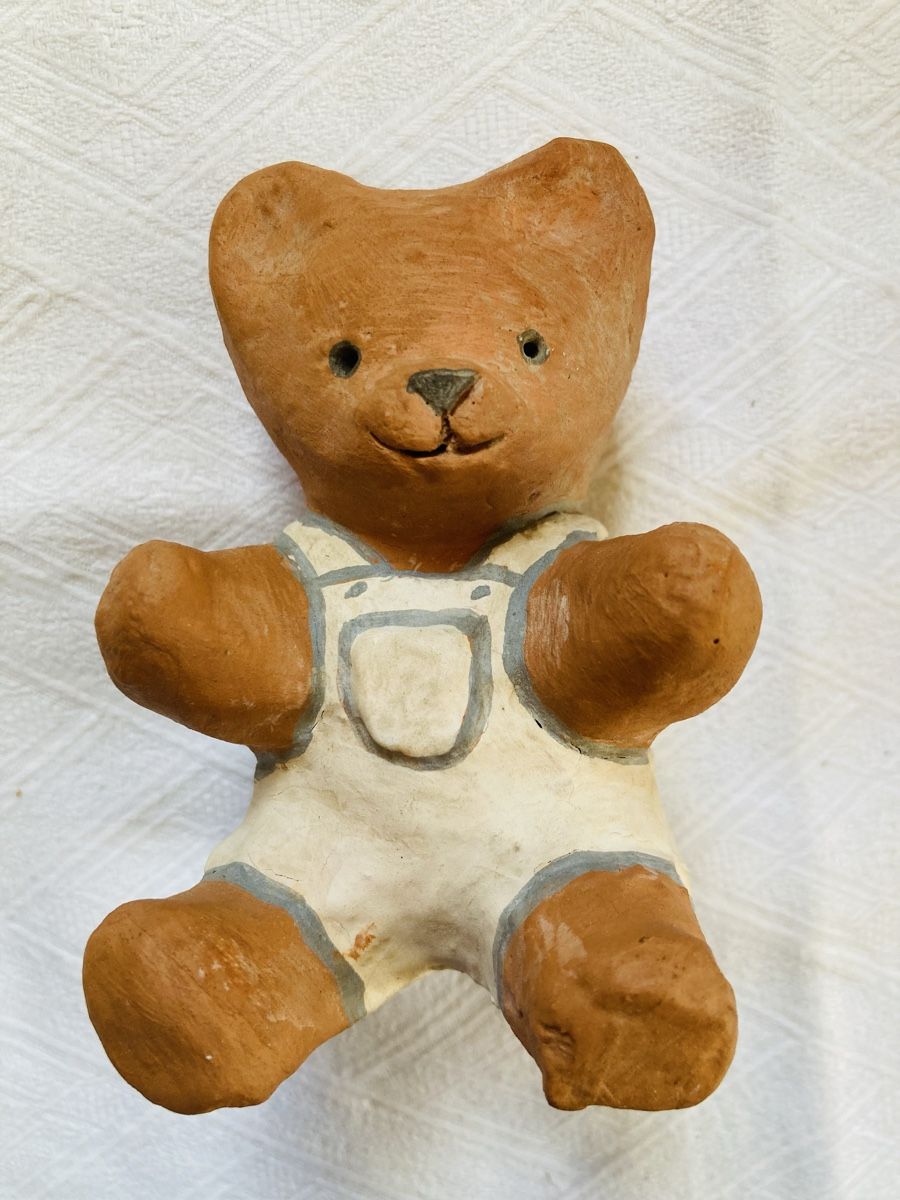 Figuren: Ourson old style en céramique – Gebraucht aus Ardon von hel_2sxp