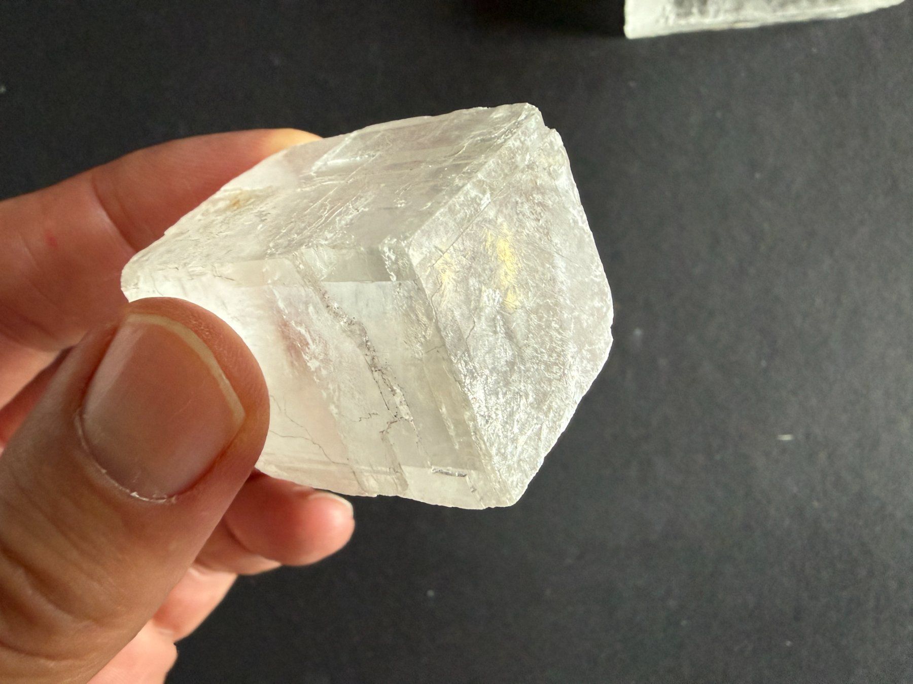 Minerali & Pietre curative: 2 Stück Calcit Kristalle – Usato da Lützelflüh-Goldbach venduto da Napfnugget01 1