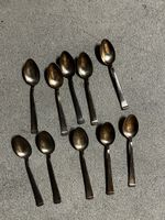 10 vintage / alte dessert Löffel OKA 90/21
