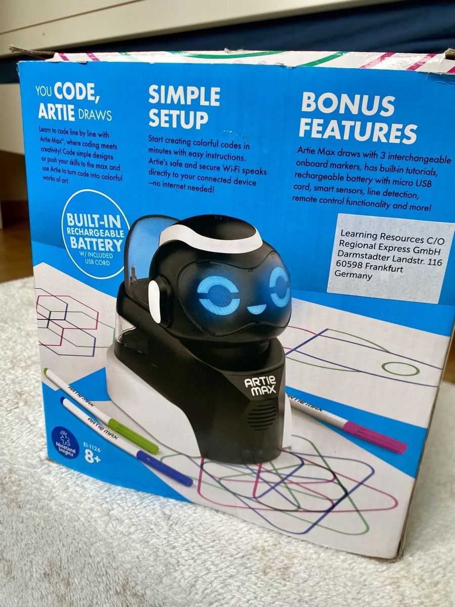 Spielzeuge: ARTIE MAX Zeichenroboter - Programmieren lernen – Neu und originalverpackt aus Bern von  3