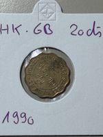 Hong Kong - 20 cents - 1990