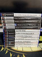 12 PS2 Spiele: Gran Turismo, Medal of Honor, Ghost Recon