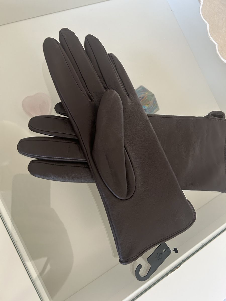 H&M Guanti & manicotti: H&M Lederhandschuhe, braun – Nuovo e nell'imballaggio originale da St. Gallen venduto da avl_k5my 1