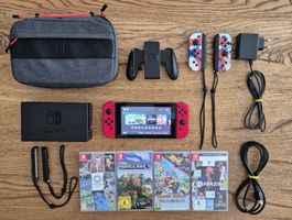 Nintendo Switch Komplettset – 4 Spiele
