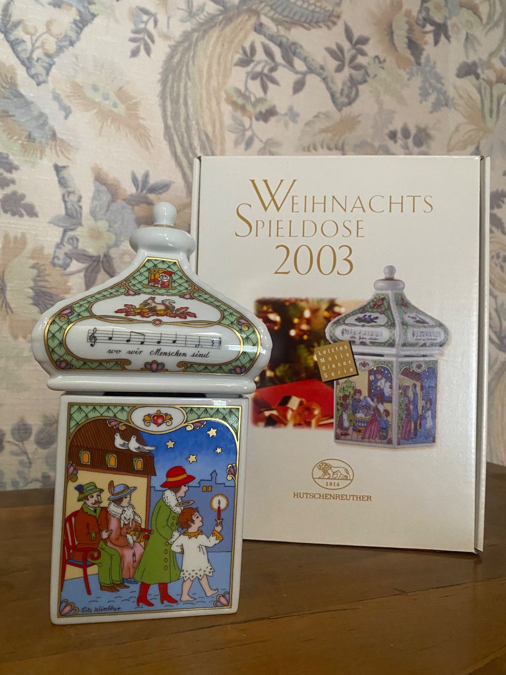 Hutschenreuther Carillon: Hutschenreuther Weihnachts Spieldose Edition 2003 – Nuovo (secondo la descrizione) da Wil SG venduto da nat_g5tn