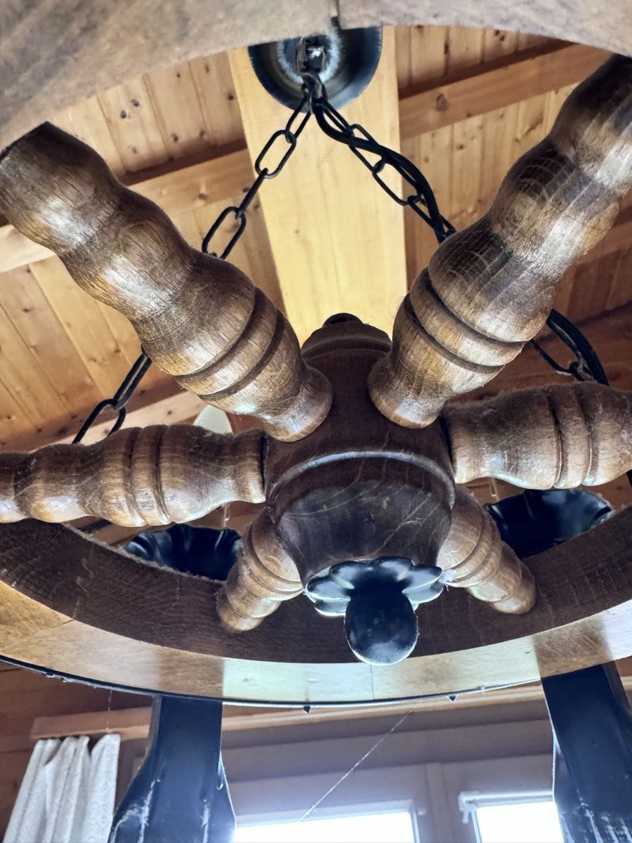 Kronleuchter & Deckenlampen: Lustre rustique  – Gebraucht aus Plan-les-Ouates von Natprz 3