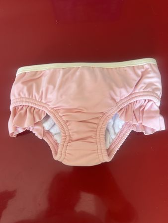 Culotte de bain bébé rose, taille 62/68 - comme neuf!