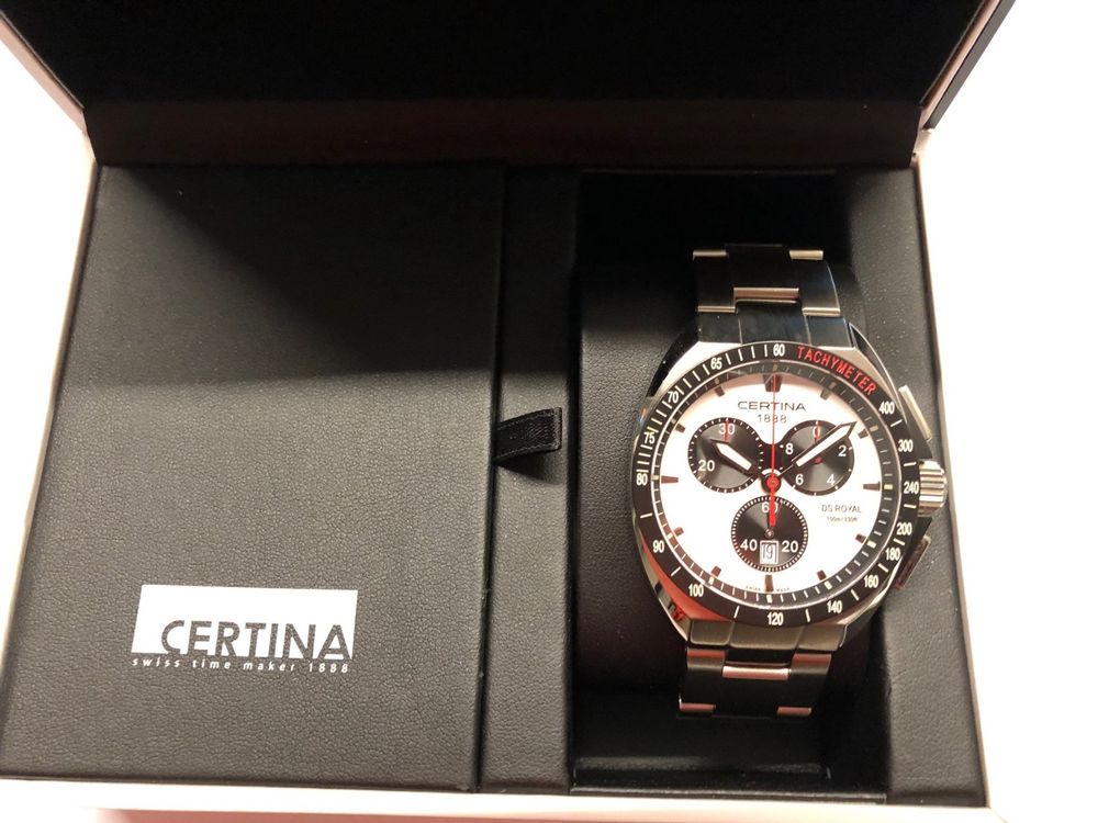 Certina ds hot sale royal chronograph