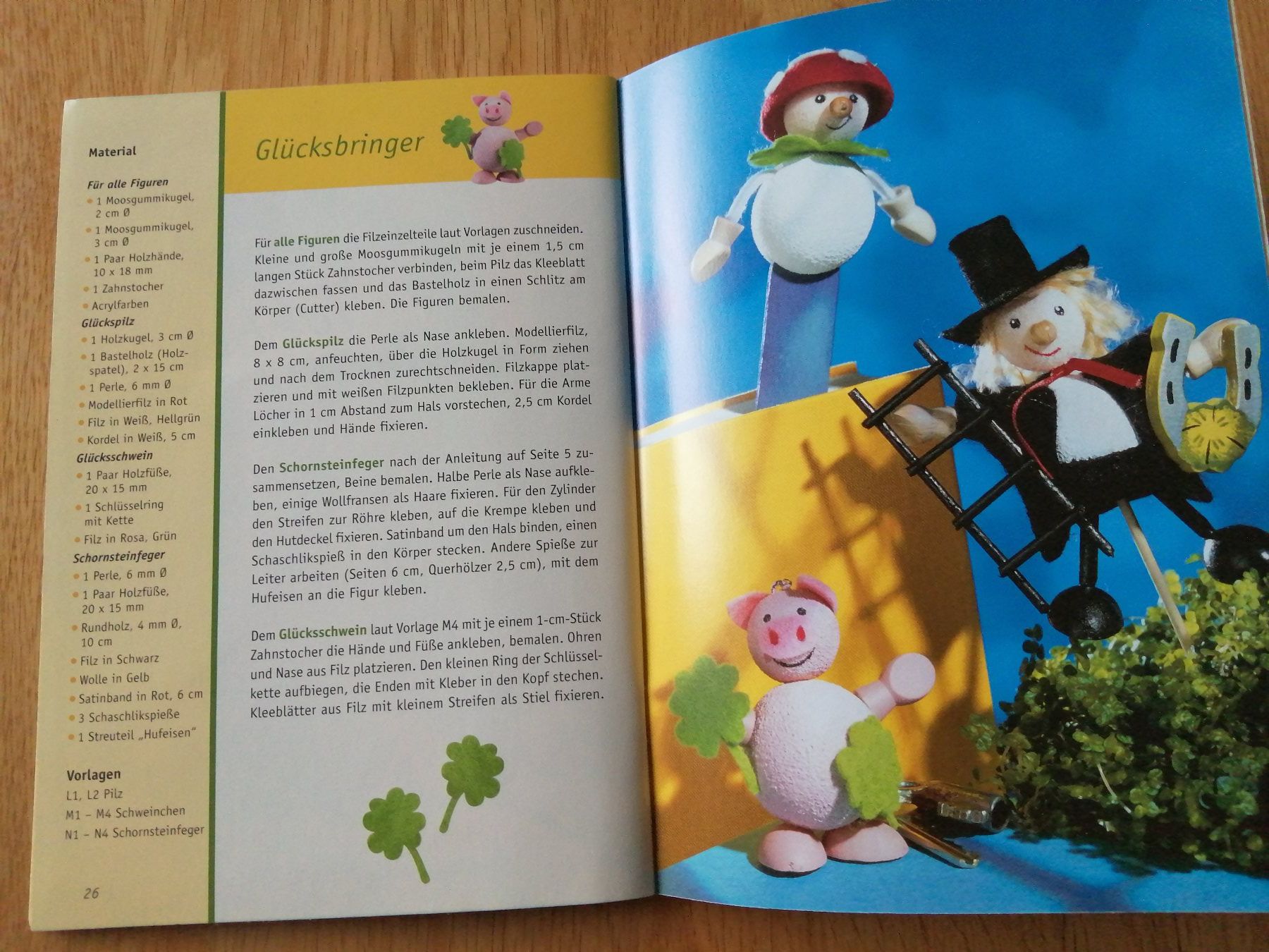 Libri: Kugelmännchen lustig bunt - Bastelbuch mit Vorlagen – Nuovo (secondo la descrizione) da Honau venduto da holunder3 2