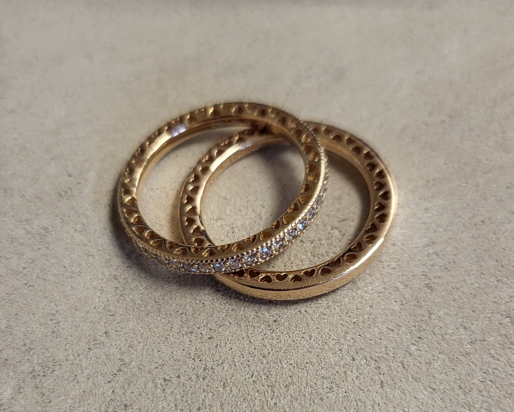 Pandora Anelli: Pandora Ring Set Grösse 52 – Usato da Wollerau venduto da jes_lp7w
