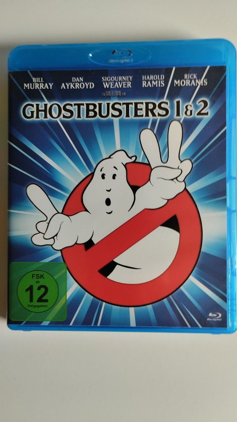 Alle DVDs: GHOSTBUSTERS 1+2 BLU-RAYs – Neu (gemäss Beschreibung) aus Basel von Bal-Sagoth