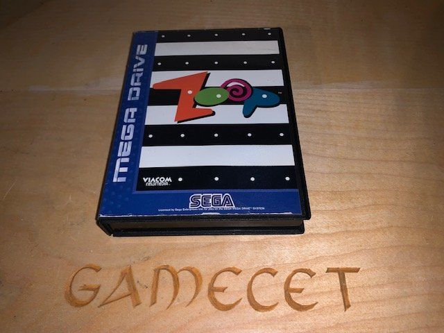 Sega Giochi: Zoop Sega Mega Drive Geschicklichkeitsspiel – Usato da Steinach venduto da Gamecet